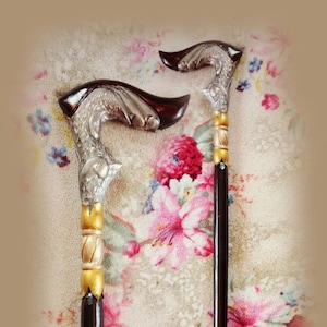 Walking cane for women Walking cane stick Hand carved canes for women Hiking stick Wood walking cane womans carve walking stick