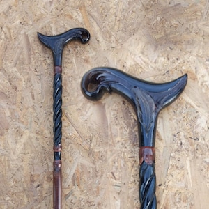 Walking cane for women. Walking stick for women. Hand carved walking stick for women. Carved walking cane.1