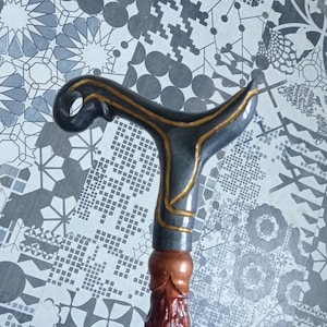 Walking cane for women. Walking stick for women. Hand carved walking stick for women. Carved walking cane.