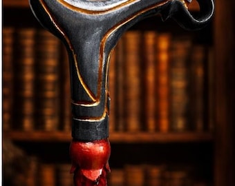 Walking cane for women. Walking stick for women. Hand carved walking stick for women. Carved walking cane.