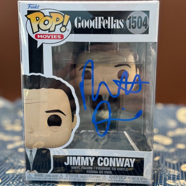 Funko Pop! Jimmy Conway Goodfellas signed by Robert De Niro