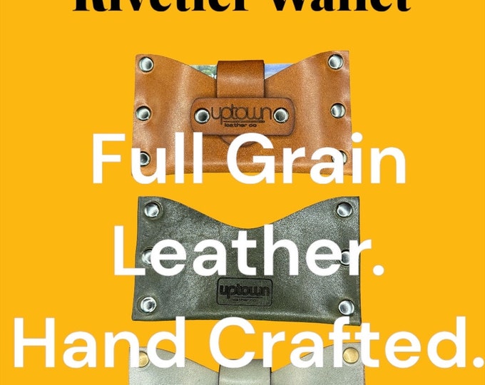 Full Grain Leather wallet - Hand Made