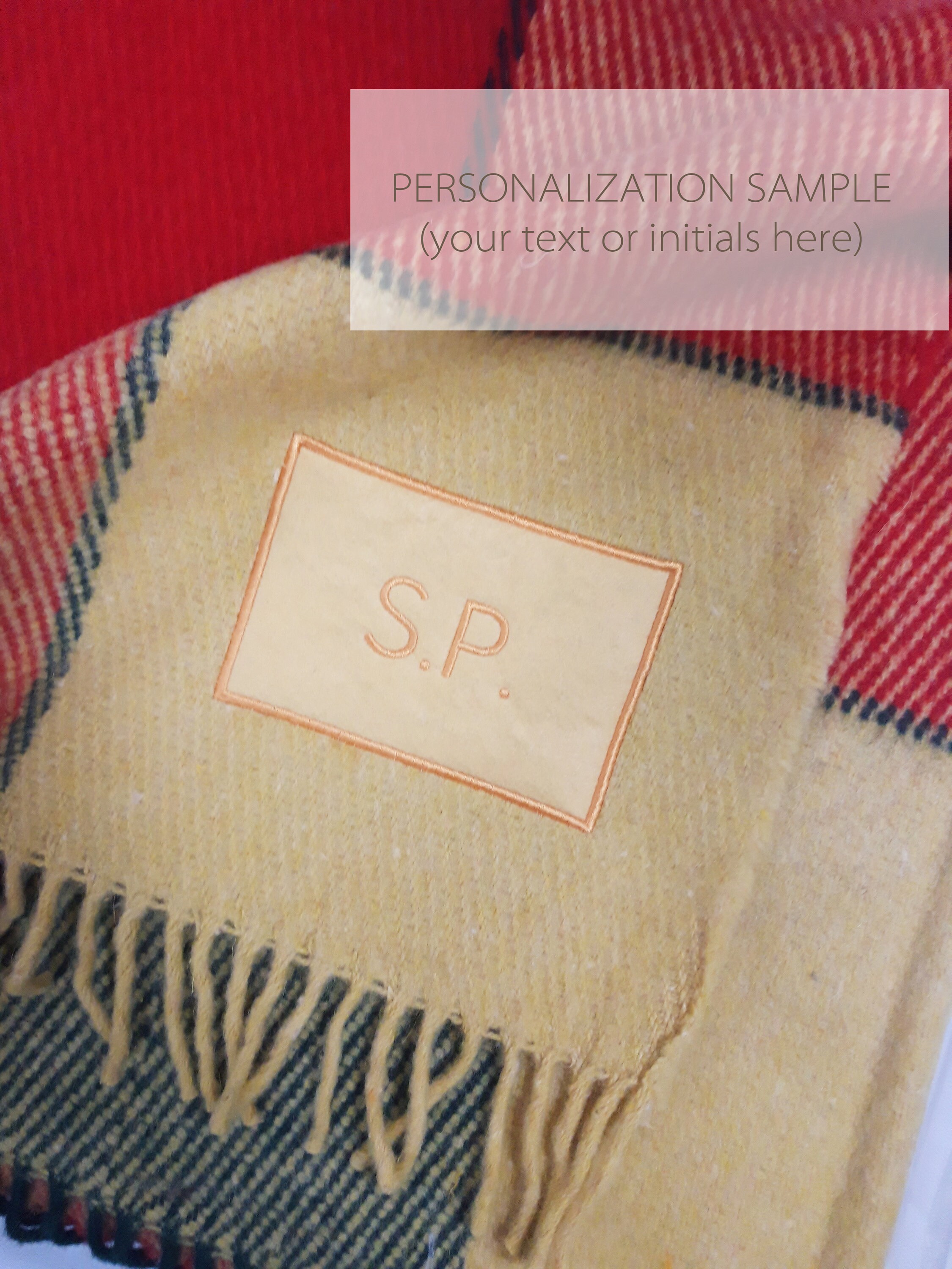 Personalized Throw Blanket Wool Blanket Sorority Blanket Etsy UK