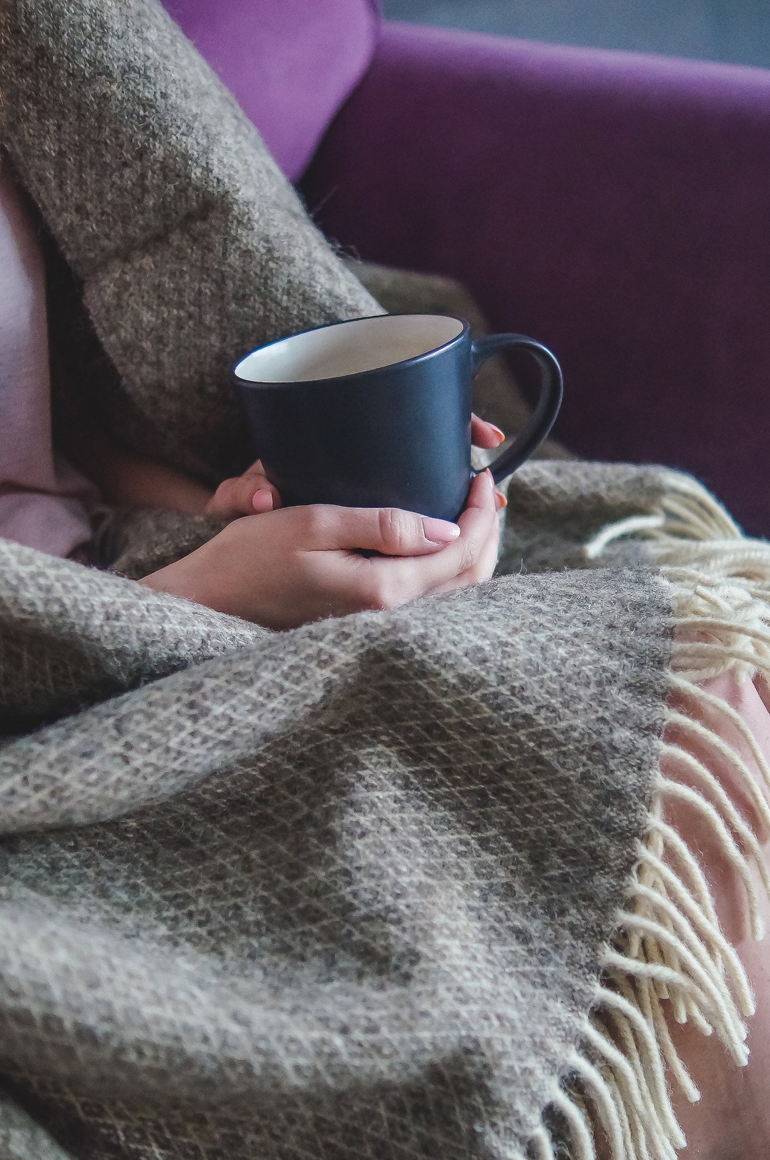 Personalized Comfy Blanket Outdoor Wool Blanket Cute Throw Etsy Canada