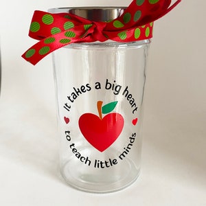 Personalized Teacher Candy Jar Gift for Teacher image 4