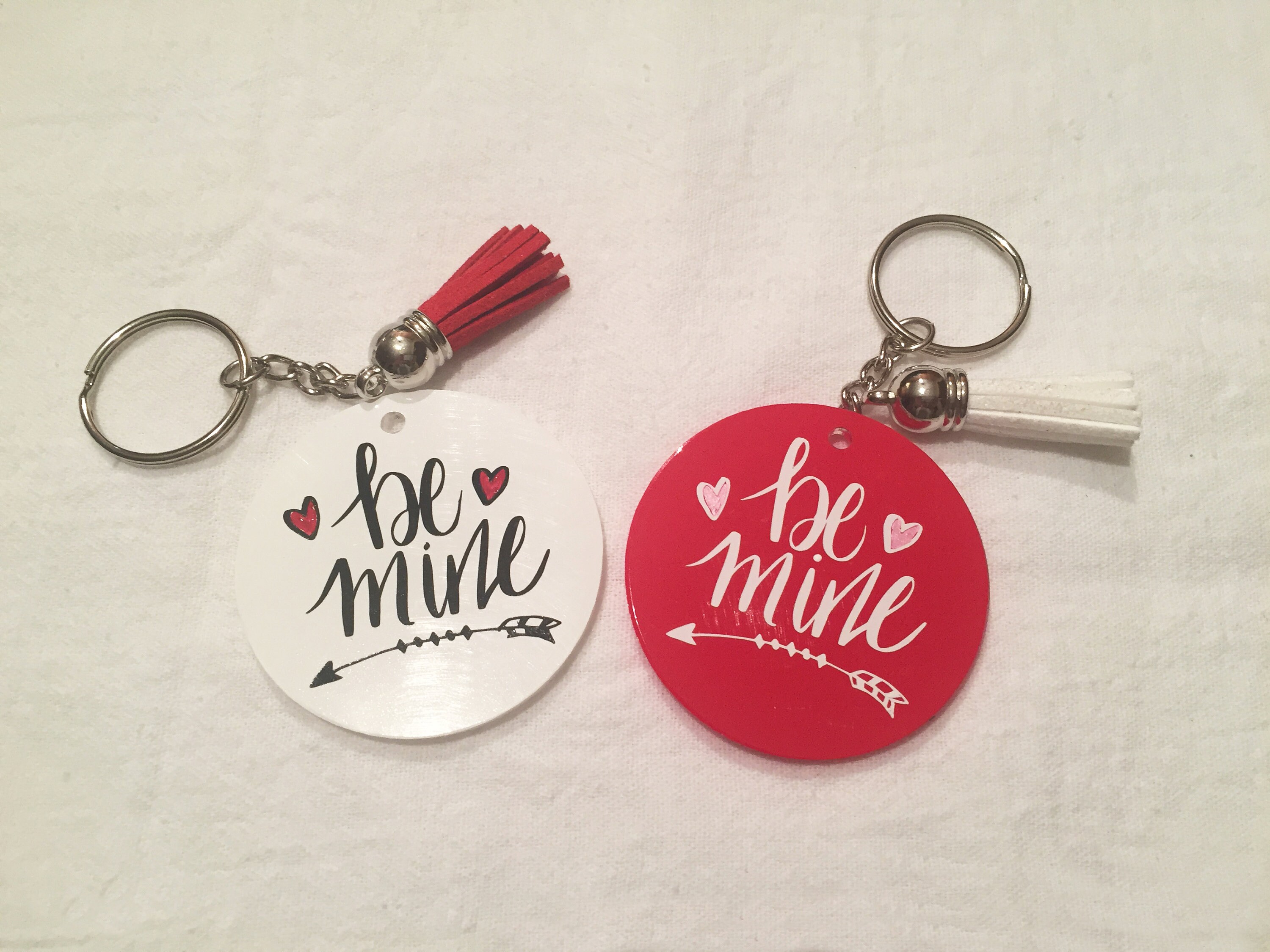 Valentine Key Chains Valentine Keychains Valentine Gift Etsy
