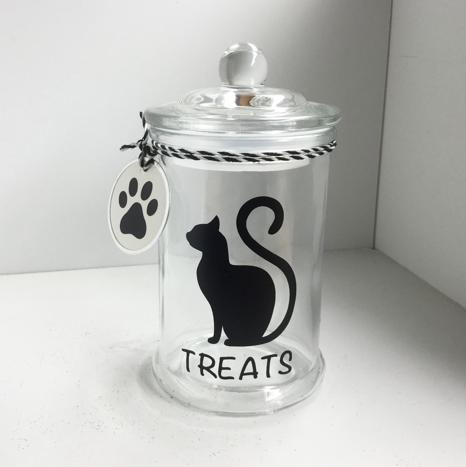 Personalized Cat Treat Jar Cat Treat Container Cat Etsy