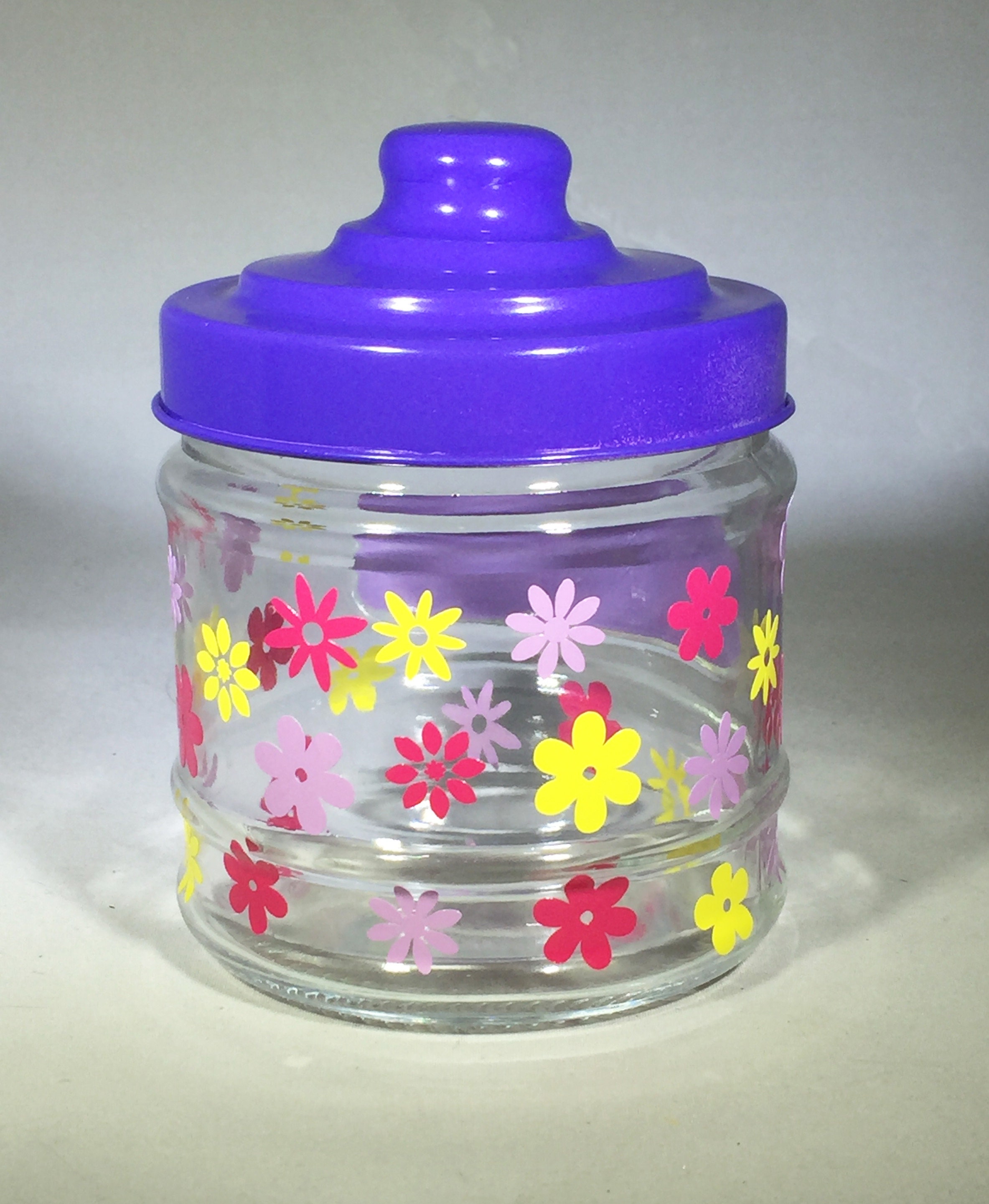 Personalized Glass Jar Glass Storage Jar with Lid