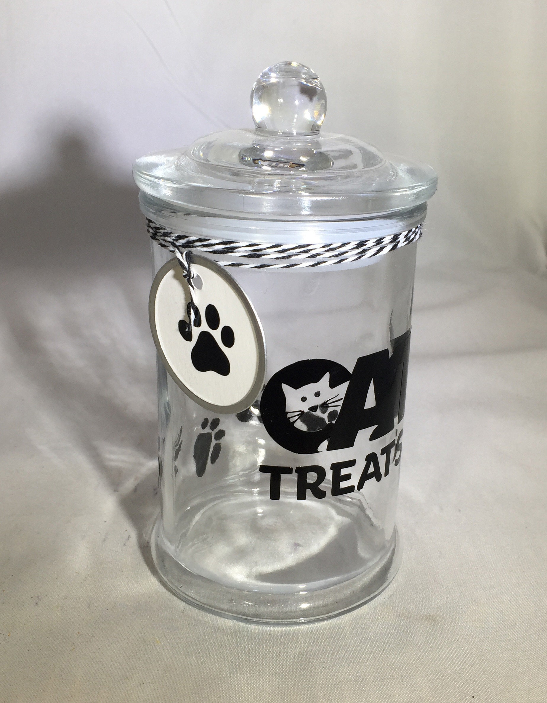 Personalized Cat Treat Jar Cat Treat Container Cat Etsy