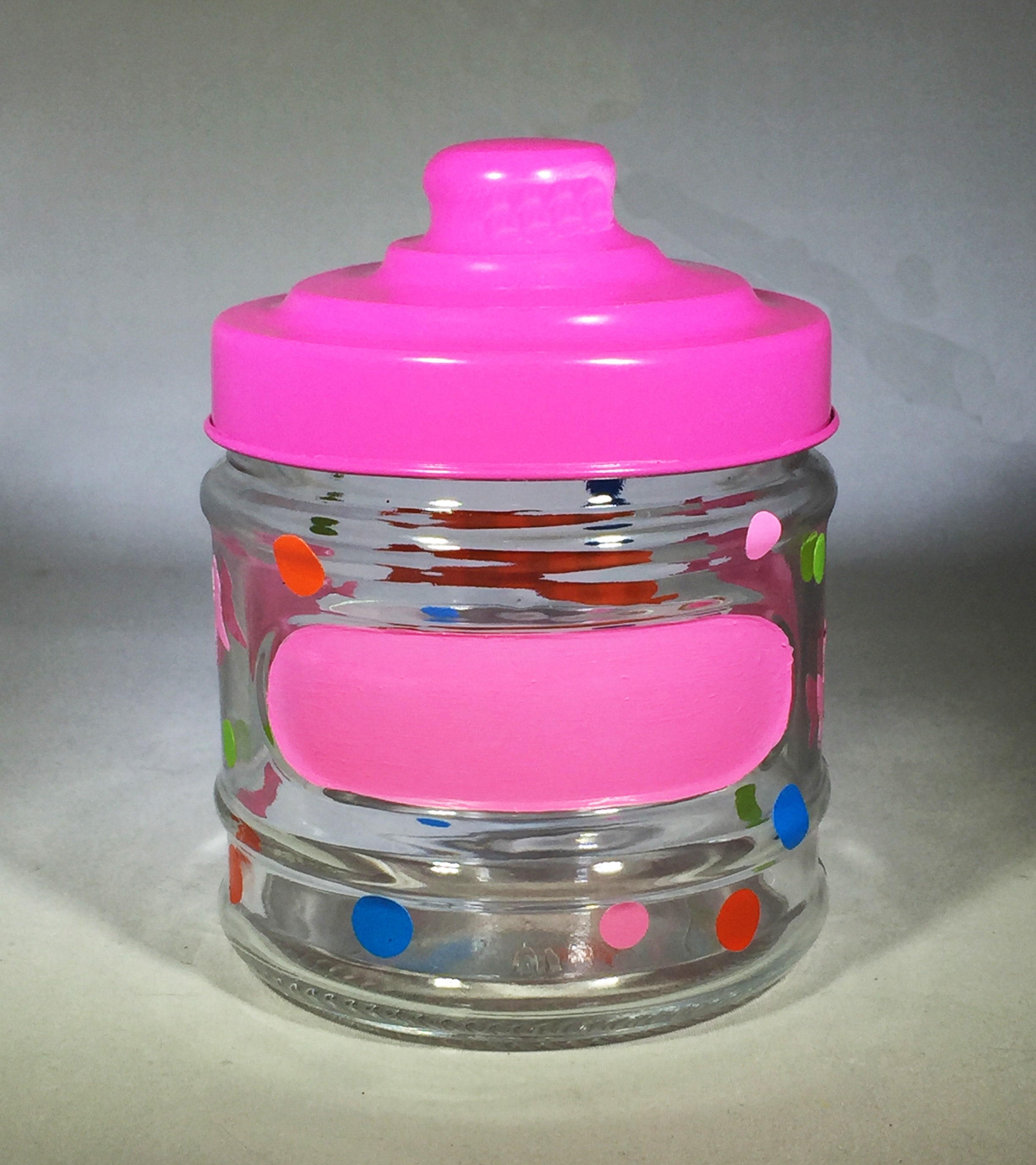 Personalized Candy Jar Glass Candy Jar