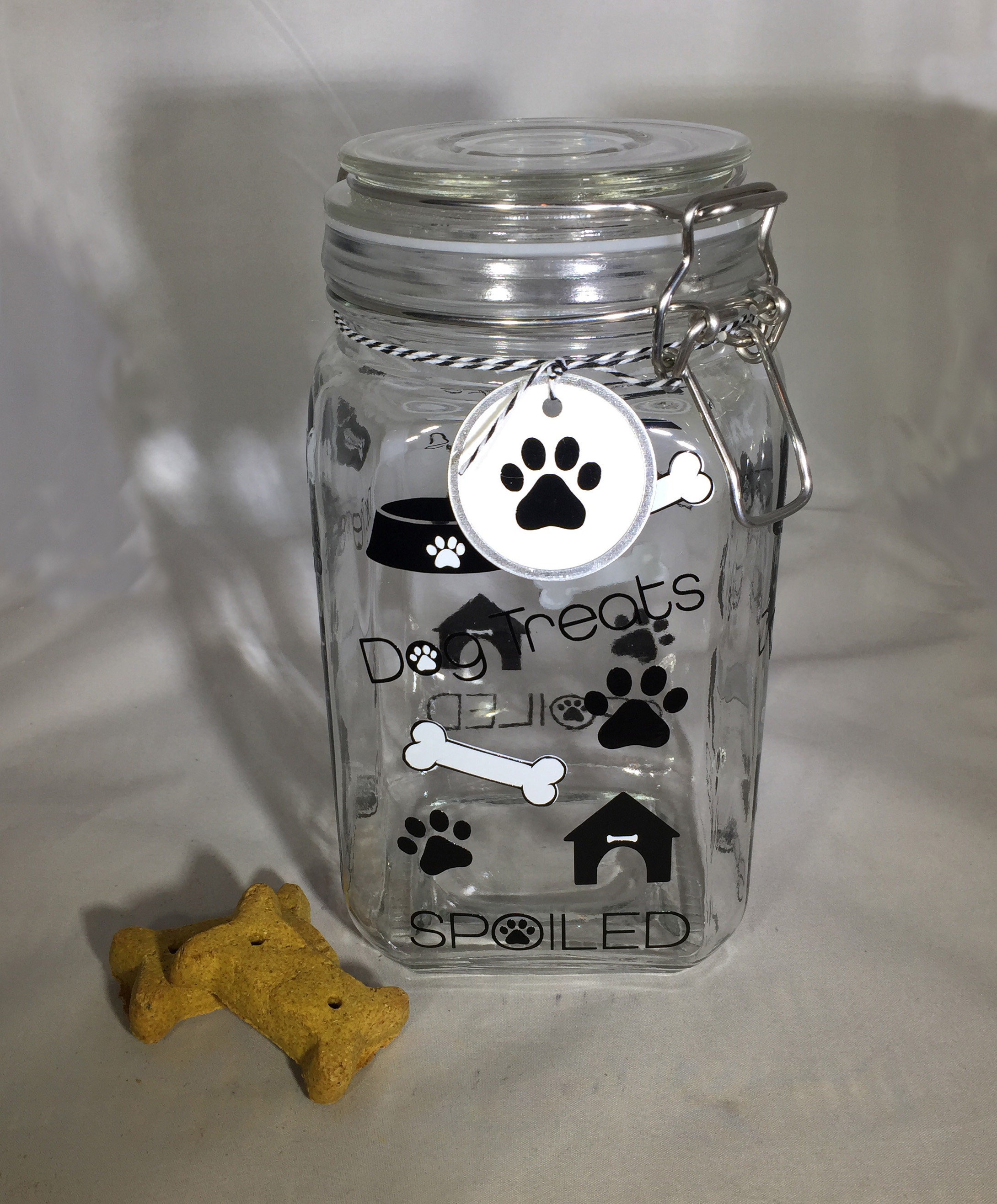Personalized Dog Treat Jar Dog Treat Container Dog Biscuit Jar personalized-dog-treat-jar-dog-treat-container-dog-biscuit-jar