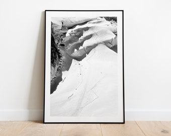 Echo's van eenzaamheid - fine art zwart-wit hoge kwaliteit print.