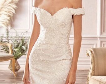 bride civil wedding outfit