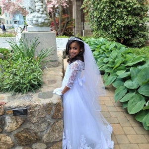 Vintage holy 2025 communion dresses