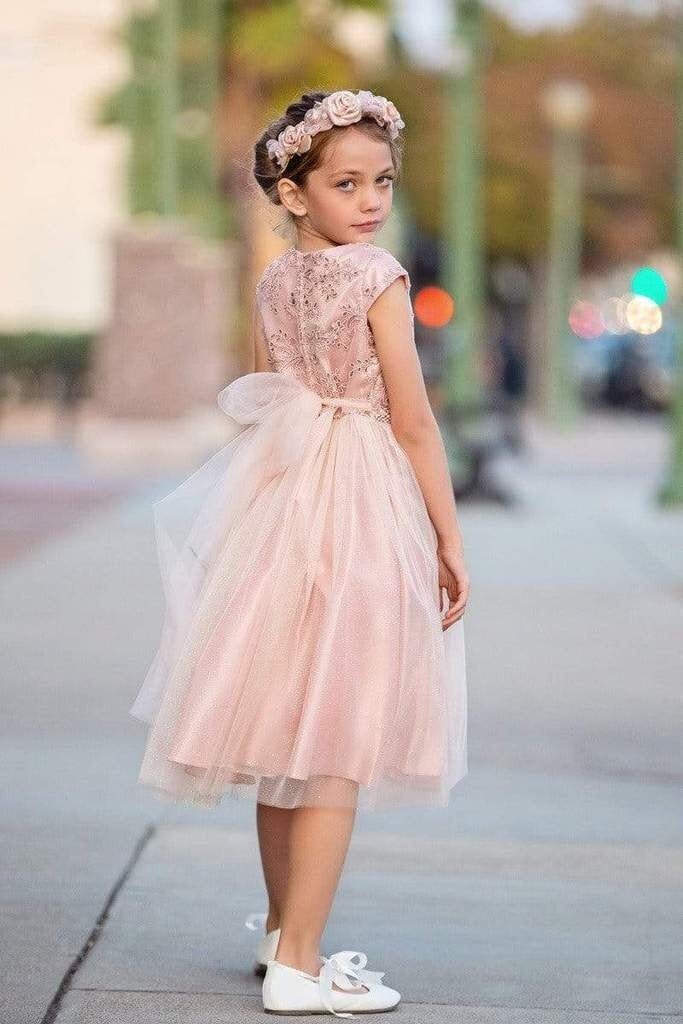 Blush Pink Toddler Holiday Dress Tulle Dress Kids Dress Sequin Etsy