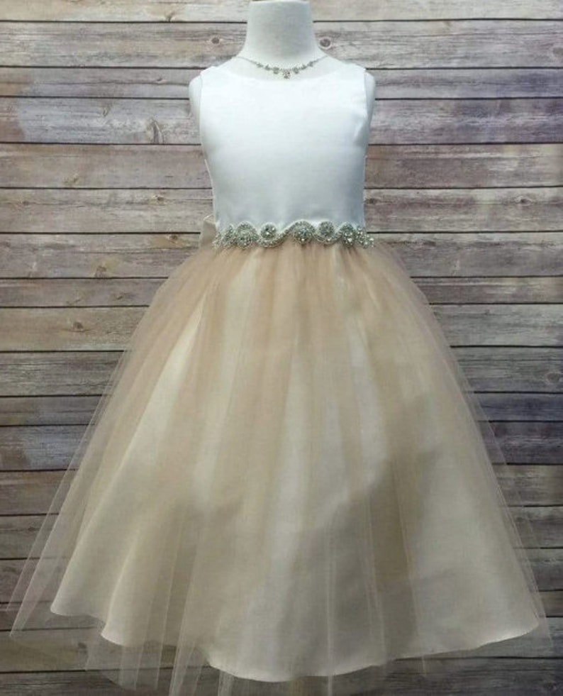 tulle satin