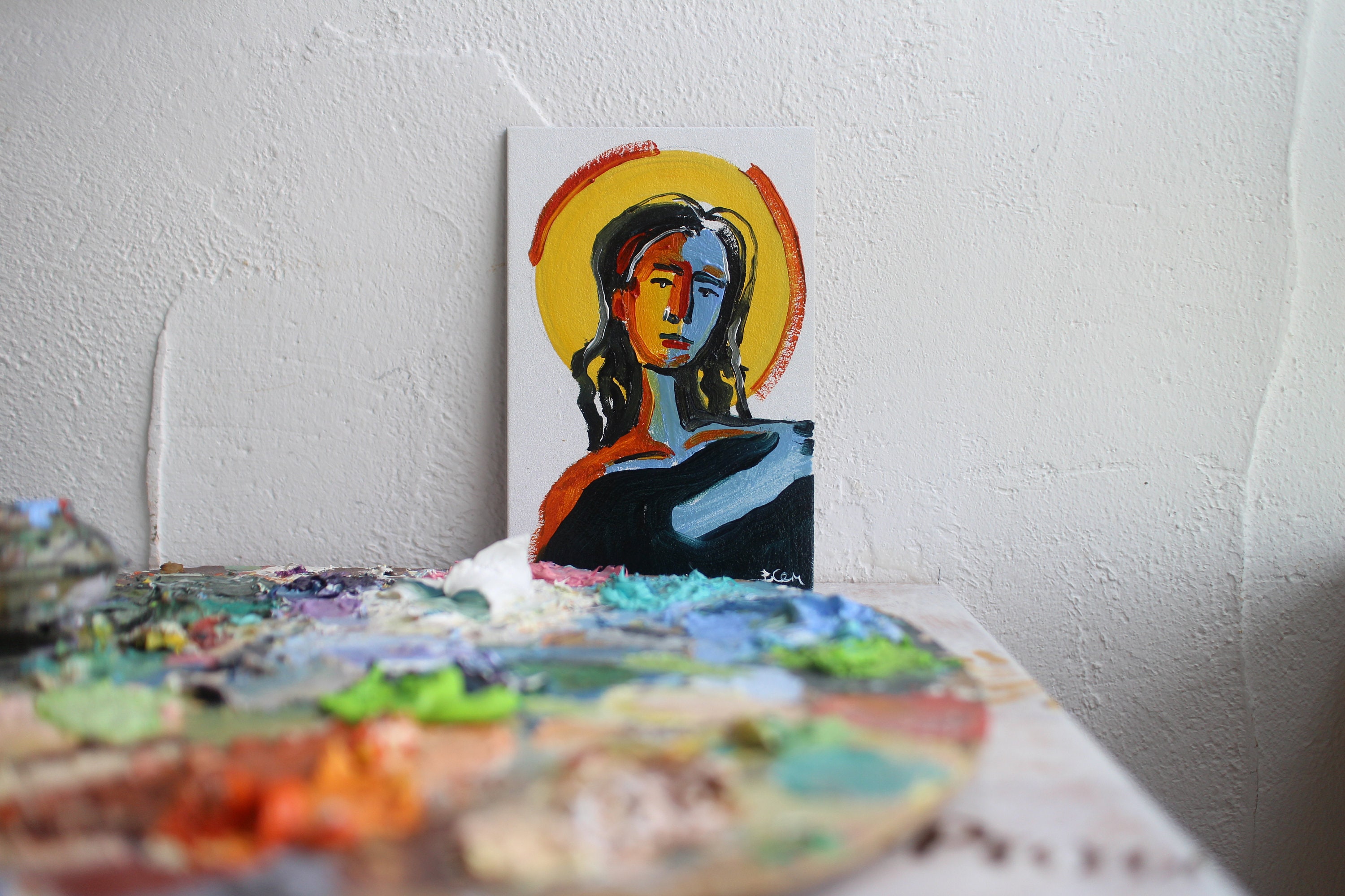 faceless figures painting faceless figures painting