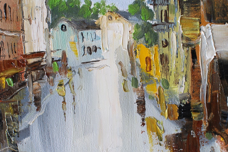 Kyiv Kiev Oil Painting Andriyivskyy Descent 0st Andrew's Etsy