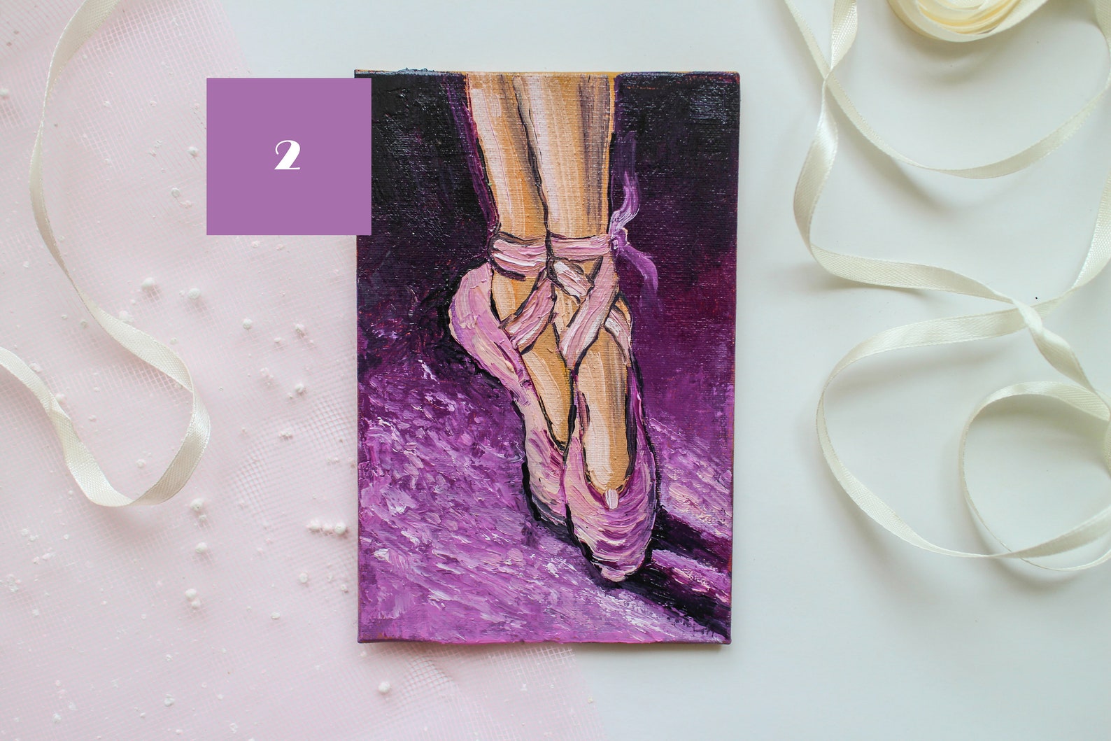 set for 4 painting, ballerina painting oil, ballet painting oil, dancer painting, ballet dancer art, mini painting, pointe shoes set for 4 painting, ballerina painting oil, ballet painting oil, dancer painting, ballet dancer art, mini painting, pointe shoes