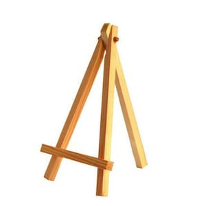 Easel, mini easel, miniature easel, painted easel, wedding easel