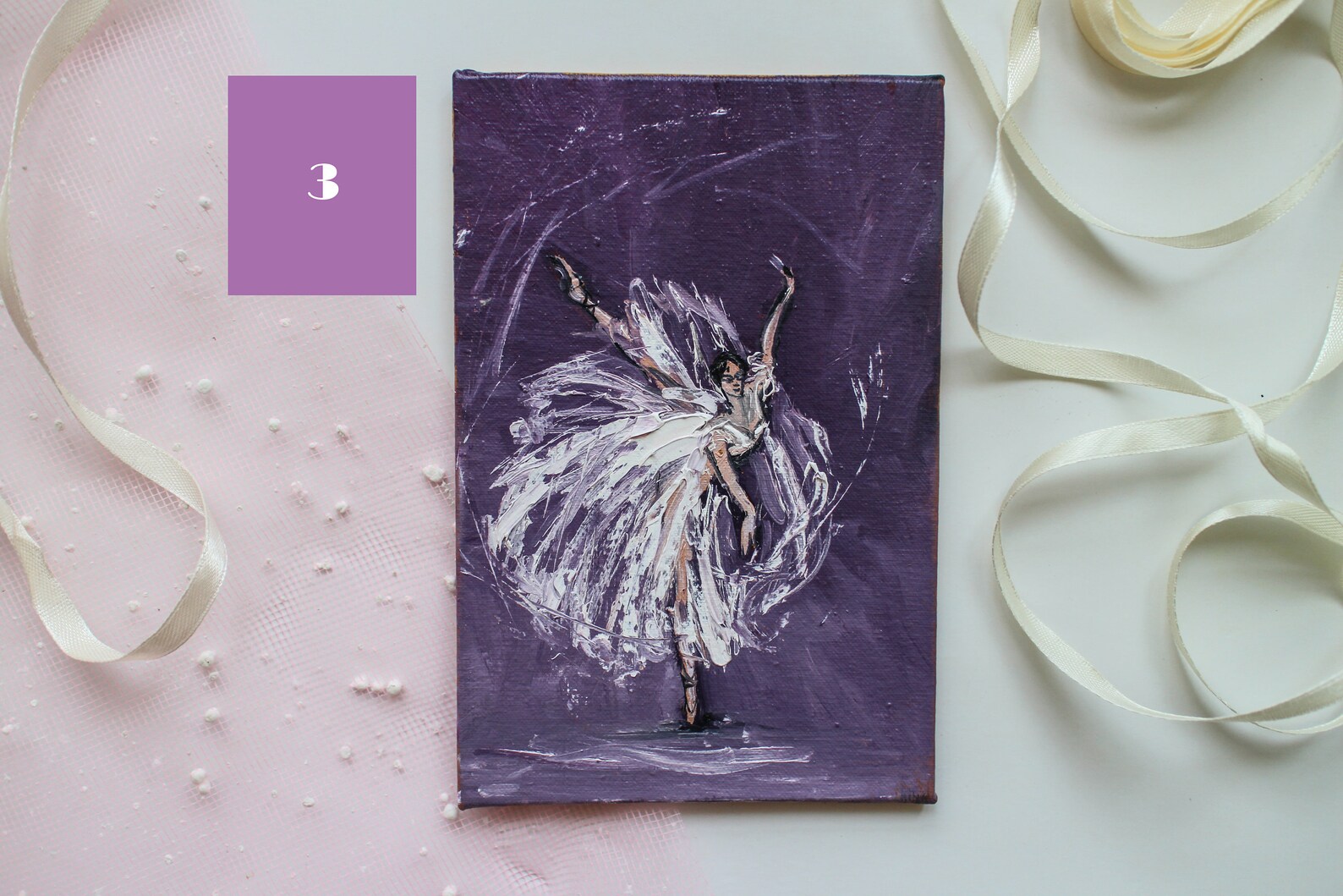 set for 4 painting, ballerina painting oil, ballet painting oil, dancer painting, ballet dancer art, mini painting, pointe shoes set for 4 painting, ballerina painting oil, ballet painting oil, dancer painting, ballet dancer art, mini painting, pointe shoes