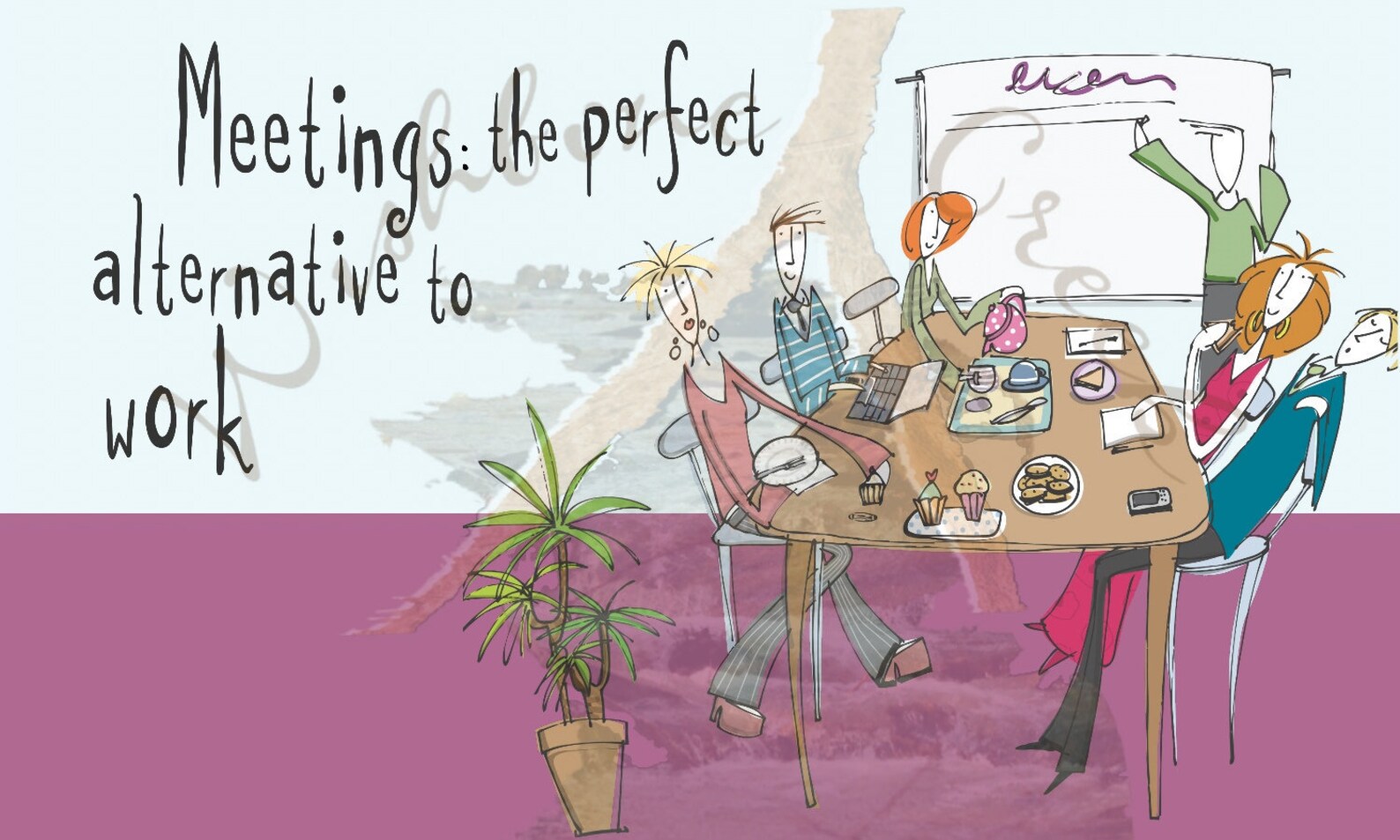 MeetingsThe Perfect Alternative To Work LARGE 5x3 Etsy