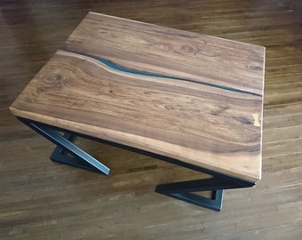 walnut coffee table