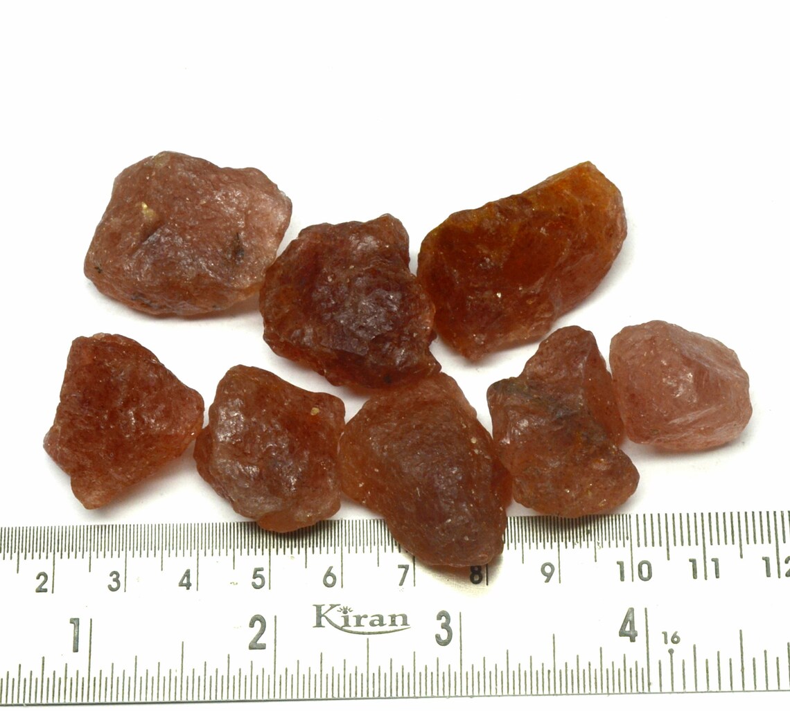 8 Pcs Lot Natural Cherry Quartz Rough Stone 446 Ct Raw Quartz Etsy