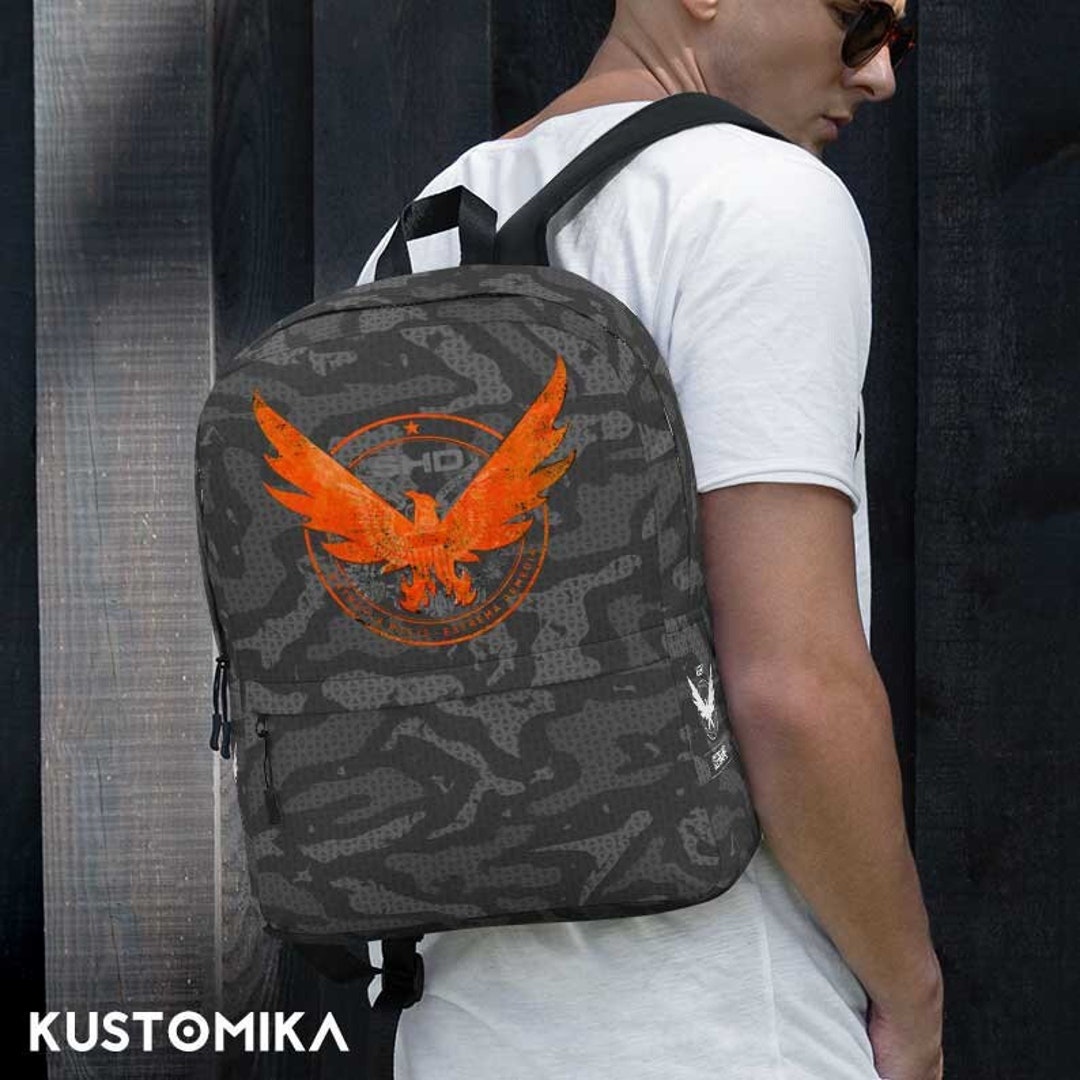 Division 2 Backpack Agent SHD Inspired Personalized Backpack Division 2 Backpack Etsy