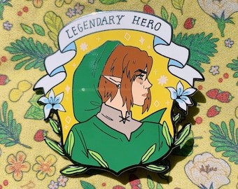 Legendary Hero Link Enamel Pin Legend of Zelda TLOZ Twilight Princess