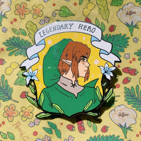 Legendary Hero Link Enamel Pin Legend of Zelda TLOZ Twilight Princess