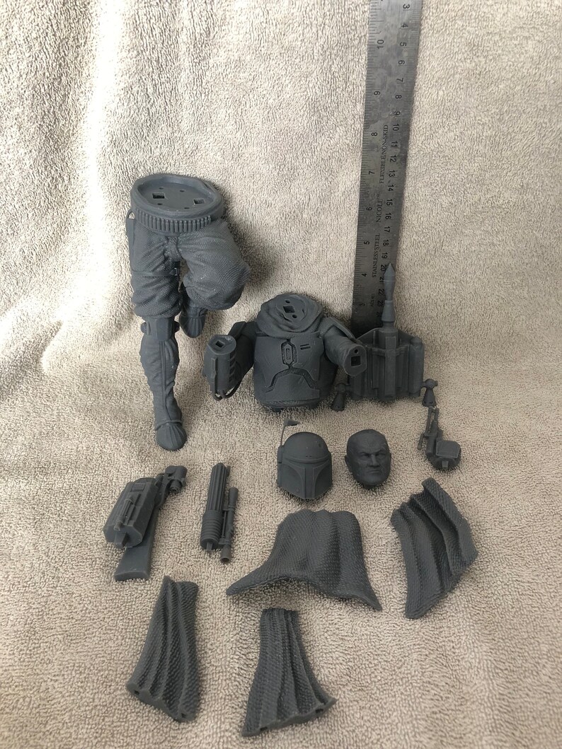 Boba Fett-1/6 Scale Resin Model Mandalorian Series - Etsy