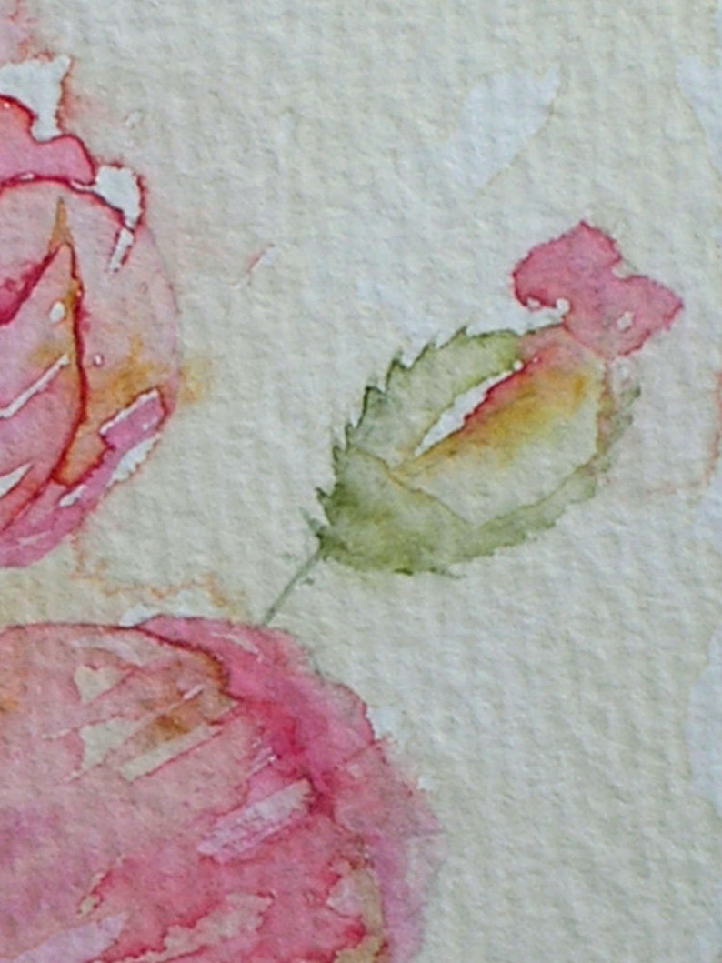 Watercolour Painting PRETTY POPPIES Original Art by Artist - Etsy