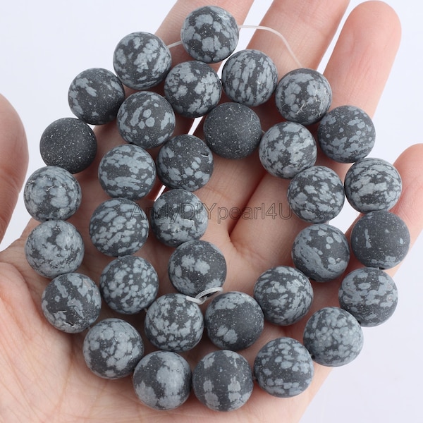Matte Imported Alabaster Stone,Loose Beads Supplies,Healing Gemstone Beads,Wholesale Gemstone,Jewelry Making-4mm 6mm 8mm 10mm 12mm-MS0092