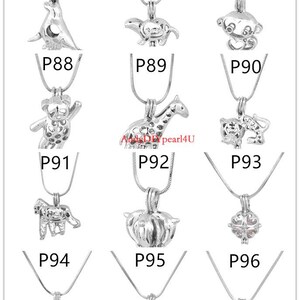 Bulk 1.20 Each Cage Pearl Pendants Wholesale 25 Pcs Assorted Etsy