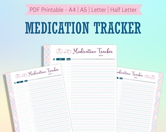 Medication Planner Chart