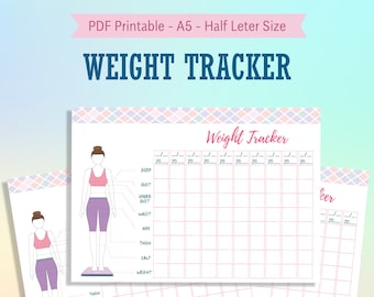 Printable Weight Loss Measurement Chart