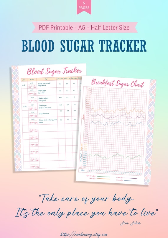 Printable Glucose Chart