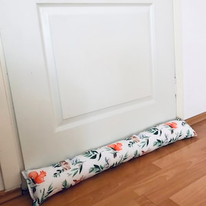 Draft door stopper, Draft excluder, window draft stop, door snake, draught excluder with filling, door cold stopper