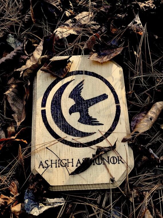 House Arryn Crest Game Of Thrones Pyrography Etsy