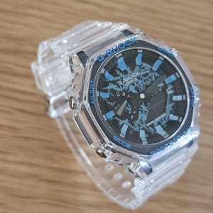 G-Shock CasiOak Uranus Edición Limitada Pintado a Mano Personalizado