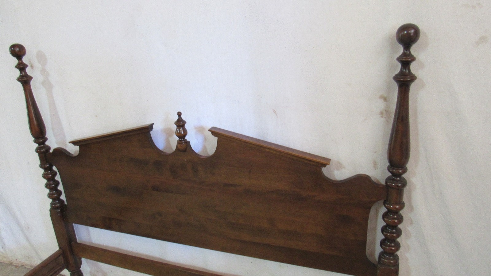 Ethan Allen Full Size Jenny Lind Bed Poster Etsy