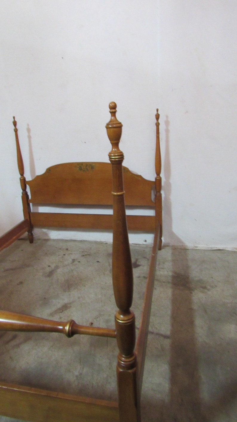 Hitchcock Full Double Farmhouse Poster Bed Bedroom Set Etsy