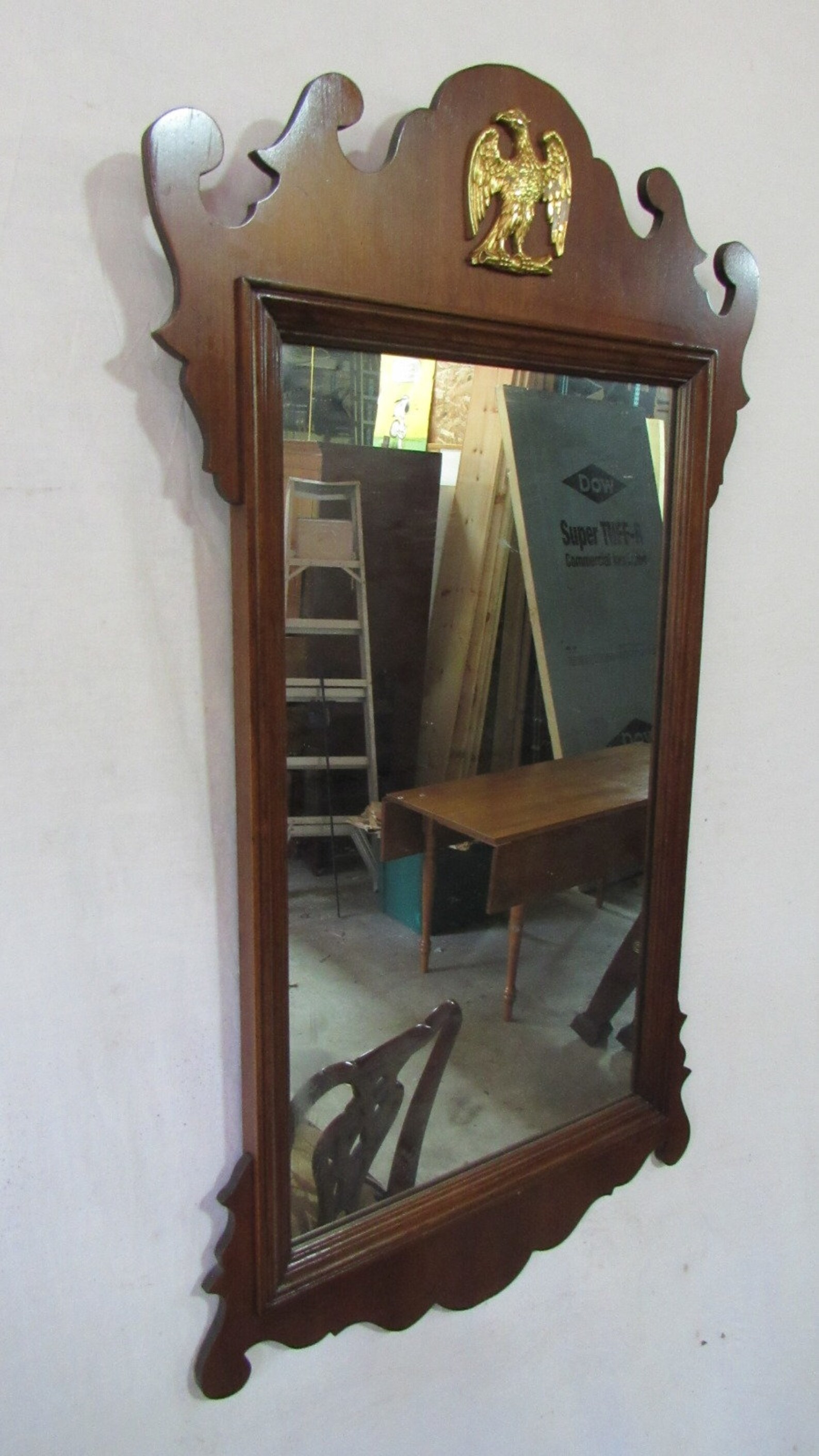 Ethan Allen Federal Mirror Eagle Acajou Etsy