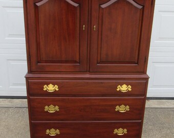 Henkel Harris Cherry Armoire Wardrobe Designer