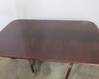 Thomasville Dining Room Table Flame Mahogany Amazing Banquet