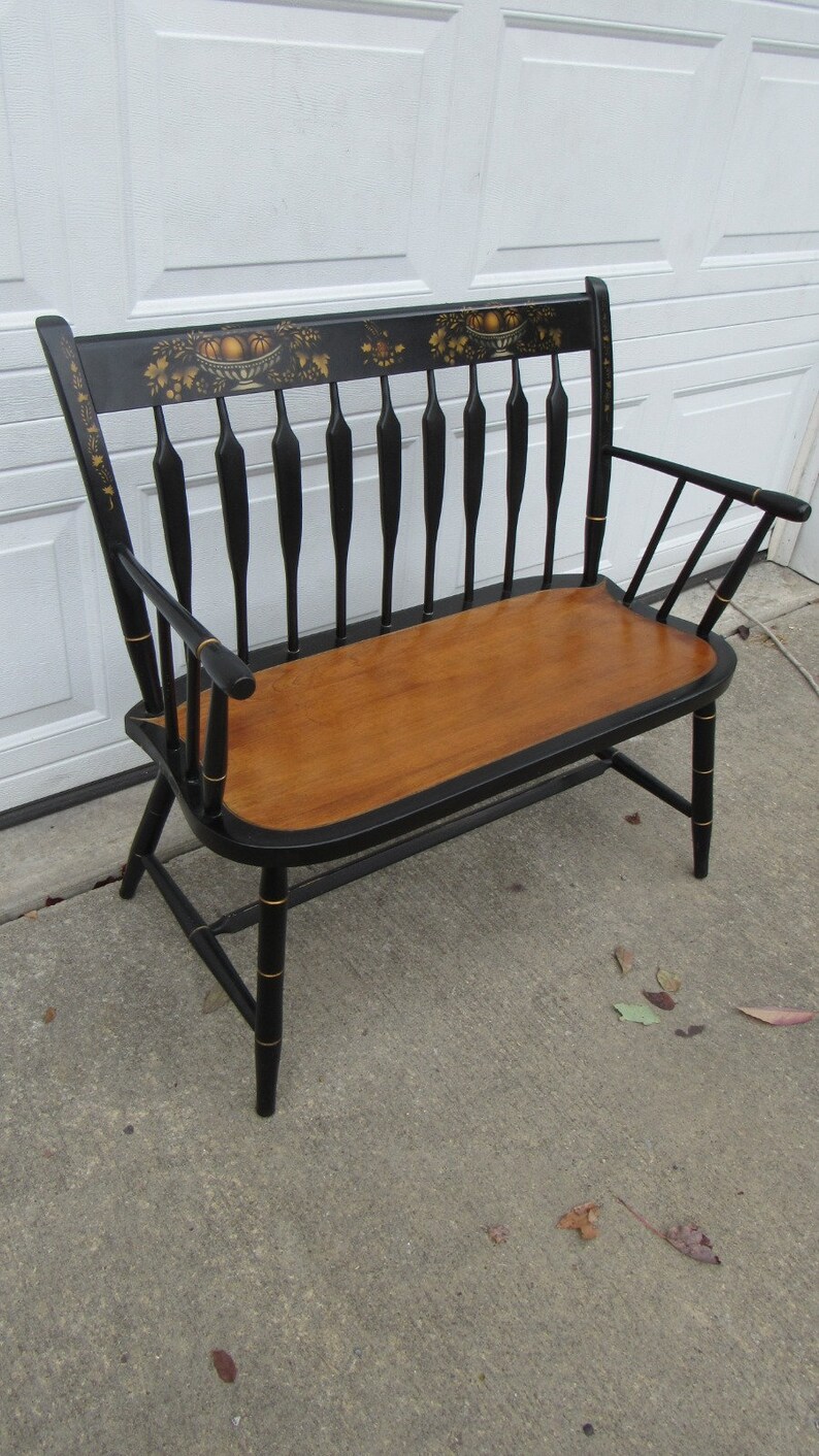 Nichols and Stone Hitchcock Stool Bench Farmhouse Etsy