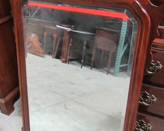 Thomasville Mahogany Chippendale Designer Mirror