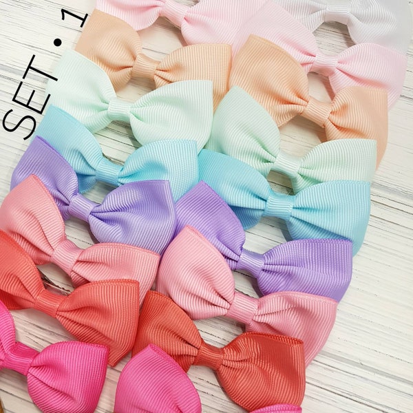 Pigtail Hair Clips Etsy