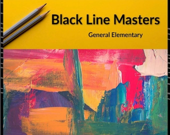 Black and White Elementary Teacher&#39;s Template E-Book